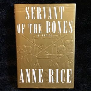 *SOLD* servant of the bones anne rice book